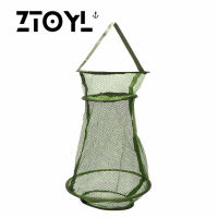 ZTOYL ตกปลา NET Fishing creel Tackle NYLON Landing NET Cast Fishing Network CAGE