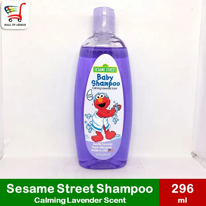 [Made in USA] Sesame Street Baby Shampoo Calming Lavender Scent