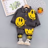 2-5Year Boy Jeans Clothes Set 2021 Kids Autumn Clothing Sets Jacket+Pants Children Tracksuit Baby BoyS Sport Suit