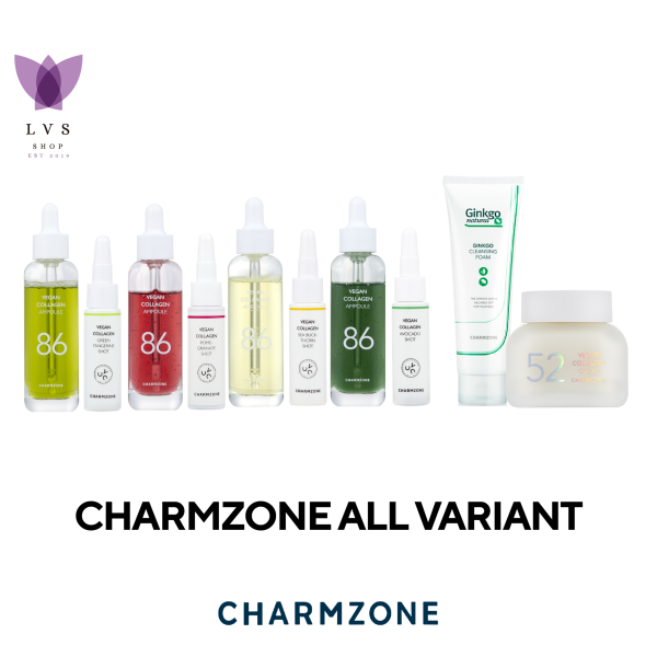 Charmzone All Variant (Ginkgo Natural Cleansing Foam, Vegan Collagen