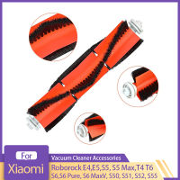 Roller แปรงสำหรับ Xiaomi Roborock 1 S 2 S S50 S51 S52 S55 S5 T6 Sweeping หุ่นยนต์เครื่องดูดฝุ่นอุปกรณ์เสริม