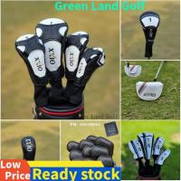 2023 NEW for❍☃❀ XXIO MP Series Golf Club Cover 1 3 5 UT Wood Headcovers Irons Cover Driver Hybrid Fairway Woods Cover PU Leather Head Covers Set Protector Golf Accessories