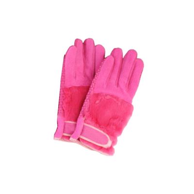 ○❆ Female Golf Gloves Anti skid Home Workout Fitness Warm Outdoor Sports Warm Comfortable Thermal Mitts for Woman Pink