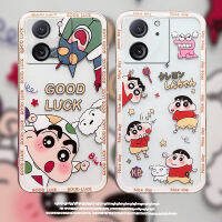 เคสโทรศัพท์สุดสร้างสรรค์ Xiaomi Mi 13T Pro 13 Lite 13Pro 5G ลายการ์ตูนตลกสีเทียนหน้าแข้ง-Chan เคสสมาร์ทโฟนแบบบางพิเศษโปร่งใสบางเฉียบเคสนิ่มสำหรับ OPPOA38เคสกล้อง4G กันกระแทก