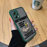 เคสโทรศัพท์มือถือสำหรับ Xiaomi Redmi โน้ต12 5G Xiaomi Poco X5 5G เคสลายการ์ตูนนักบินอวกาศเคสนิ่มใส่โทรศัพท์ขอบมีน้ำค้างแข็งโปร่งใสแข็งคลุมทั้งหมดเคสปกป้องกล้อง