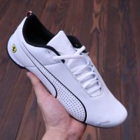 2023 Hot Sale [Original✅] PM* Autumn and Winter Casual Leather Shoes Mens running shoes Soft Surface Soft Bottom Ferrarii- Racing shoes {Free Shipping}