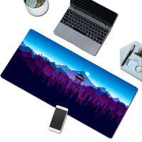 80x30cm Simple Landscape Mouse Pad Lock Edge Game Desk Pad Computer Gift Desk Pad Kawaii Mouse Pad Deskpad Home Decor Desk Mats