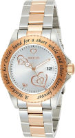 Invicta Womens Angel Analog Japanese-Quartz Watch Rose Gold