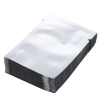 【⊕Good quality⊕】 qi225 ถุง Tas Aluminium Foil เงิน100ชิ้นถุงเก็บของกระเป๋าถุงเก็บความร้อนเกรดอาหารแบบสูญญากาศสำหรับอุปกรณ์ทำครัว