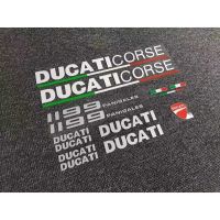 ดีคอลสำหรับจักรยานยนต์ Ducati 848 959 1199สติกเกอร์แผงด้านข้างธงชาติอิตาลีศพสติ๊กเกอร์พูลฟลาวเวอร์ตัวอักษร