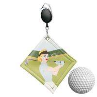 Golf Towel with Clip Microfiber Ball Lanyard Wipe Cloth Soft and Comfortable Golf Supplies for Golf Novices Enthusiasts and Professions clever