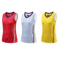 shot goods 239B White Yellow Red Womens Design Competition Badminton Vest Sports Sleeveless Badminton Jersey XS-3XL