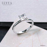 Lenya Jewelry  แหวนเงินแท้ ประดับด้วย Diamondlike เสริมบุคลิกเพิ่มความมั่นใจ