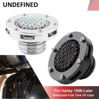 Motorcycle Fuel Gas Tank Cap Mesh Oil Caps For Harley Sportster XL1200 XL883 48 72 Road King Softail Heritage FLST Dyna FXD