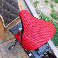 【LZ】◇  Bicicleta Almofada Seat Cover Comfort Bike Seat Saddle Cover-Exercício Bike Seat Almofada para MTB Road Bike Outdoor