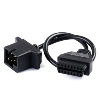 For Chrysler Jeep Dodge 6 pin OBD1 to OBD2 Convert Adapter Cable Auto Car Code Reader Diagnostic Tool Adapter Connector Wire