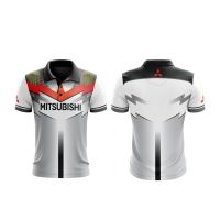 （all in stock）  MOTOSHIRT MITSUBISHI MIT-A02-22 เสื้อคอปกแขนสั้น