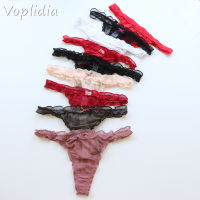 9 picslot Voplidia Underwear Women Panties VS Plus Size Bow Sexy Lingerie Thongs G String Lace T-back Seamless tanga 041