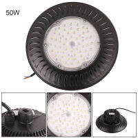 [HAI] โคมไฟติดแสงเบย์สูง UFO LED 50W-200W,14000lm แสงอ่าวอุตสาหการพาณิชยการตอนกลางวัน6500K สำหรับโกดังสินค้าโรงฝึกงาน