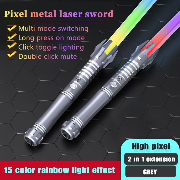 นีโอพิกเซล-lightsaber-xenopixel-ไฟโลหะดาบเลเซอร์-rgb-ดาบดาบของเล่นดาบต่อสู้หนักแสงเสียงคอสเพลย์อุปกรณ์ประกอบฉากบนเวที