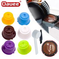 【YF】 1ps copo de filtro cápsula café reutilizável tampas plástico colher para nescafe dolce gusto máquina cozinha acessórios