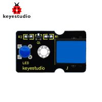 【☑Fast Delivery☑】 xiaopingyyou123 Keyestudio โมดูล Led สีฟ้า Rj11ปลั๊กสำหรับก้าน Arduino