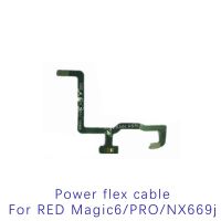 ปุ่มปรับระดับเสียงสายไฟ Flex Cable สําหรับ ZTE Nubia Red Magic 6 6Pro NX669J Volume Power