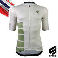 เสื้อจักรยาน SPD+10 รุ่น LINE (SILVER,GREEN)