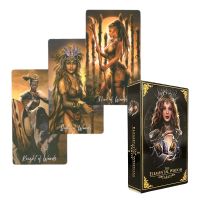 【Study the folder well】  Cartas Tarot Mazos ยืนยันการ์ดเกมปาร์ตี้ทำนายลึกลับ Aculos English Fate Oracle Deck Board