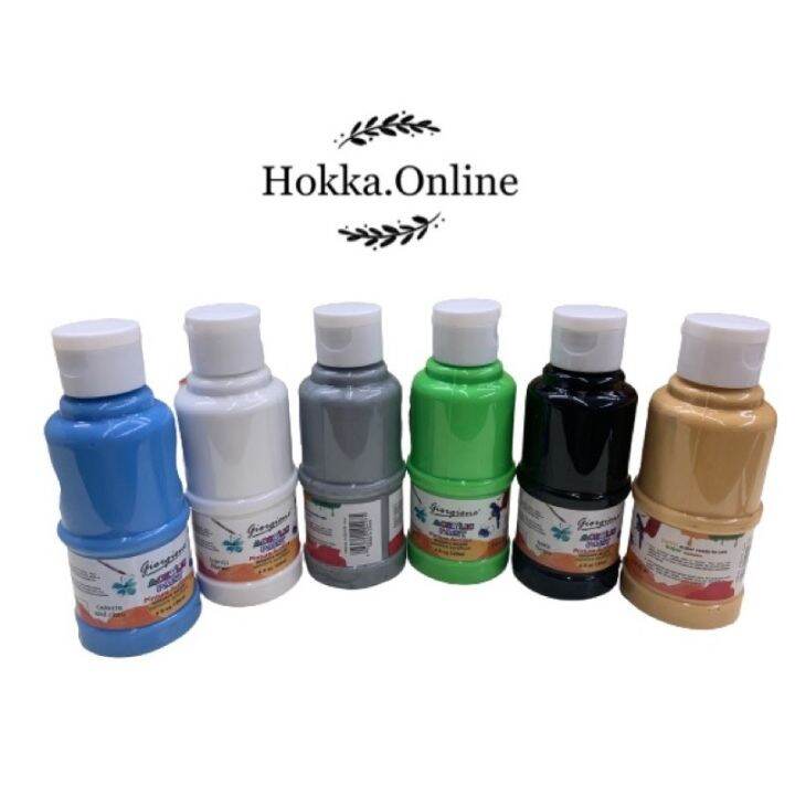 HOKKA TEMPERA ACRYLIC PAINT 120ML Lazada PH
