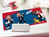 PAUL FRANK RB  แผ่นรอง คีย์บอร์ด รองคีย์บอร์ด keyboard ลาย PAUL FRANK  ขนาด 30 x 70 cm แผ่นหนานุ่ม มียางกันลื่น ด้านใต้ งานสวย สีสด งานดี BY NPNN