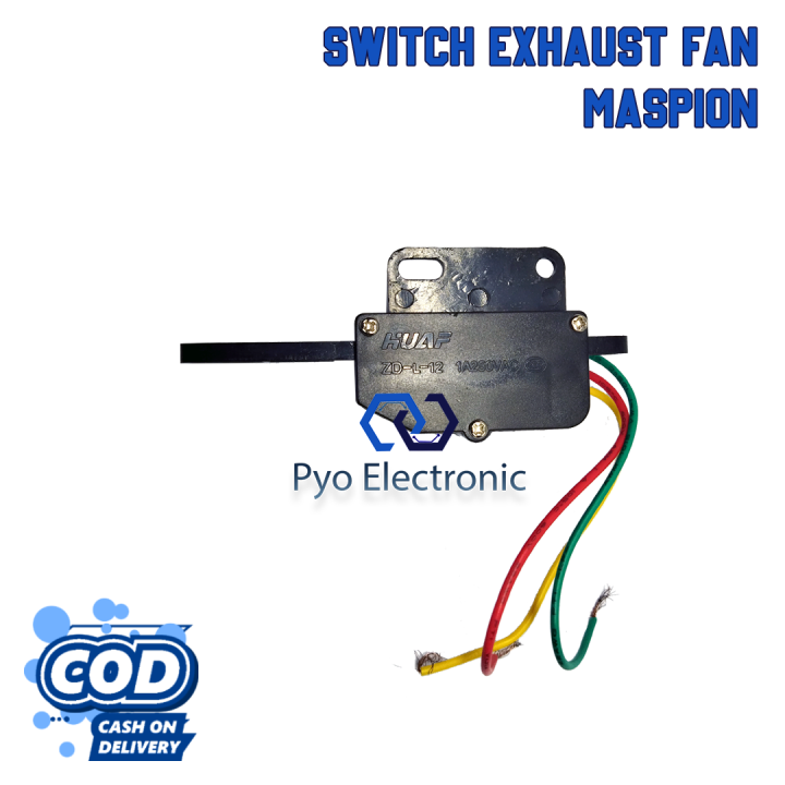 SWITCH KIPAS ANGIN EXHAUST FAN MASPION TARIKAN EXHAUST FAN MASPION