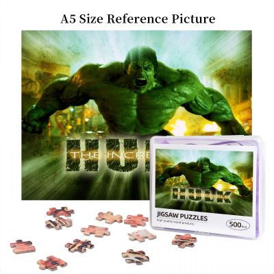 Hulk (3) Wooden Jigsaw Puzzle 500 Pieces Educational Toy Painting Art Decor Decompression toys 500pcs