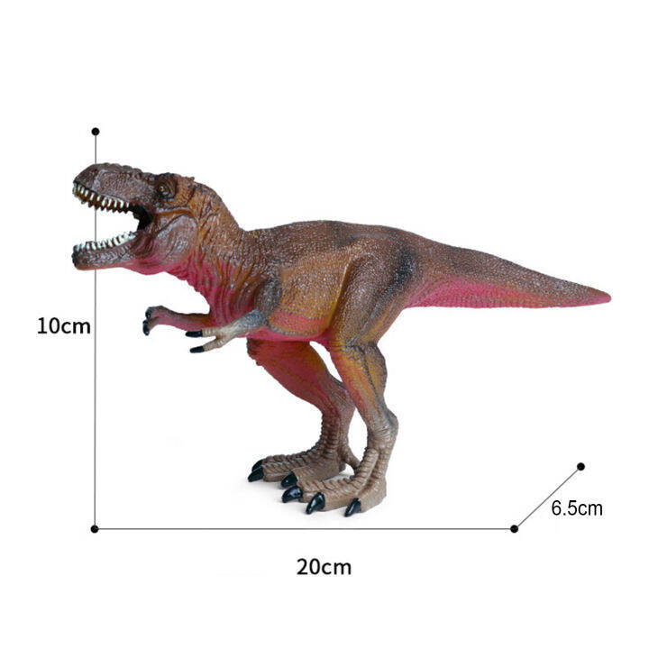 ของเล่นไดโนเสาร์จำลอง-microgood-ดูสดใสแบบจำลองไทรันโนซอรัสขนาดเล็กทึบการเรียนรู้ก่อนการศึกษาโมเดลพลาสติกแบบจำลองพระเยซูตุ๊กตาไดโนเสาร์เครื่องประดับตั้งโต๊ะตกแต่งบ้าน