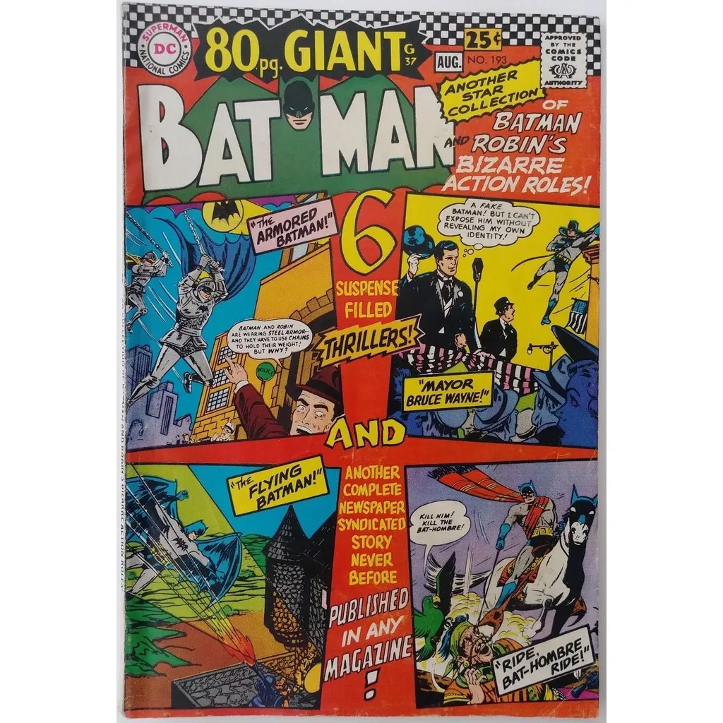 Batman 193, 197, 204, 208 (1967-69) 4th silver age Catwoman. New Bats  origin. 193,208 are Giant-size | Lazada PH