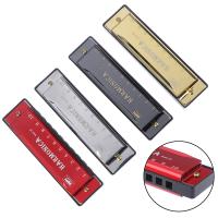 1pc 10 Hole Harmonica Mouth Organ Puzzle Musical Instrument Beginner Harmonica