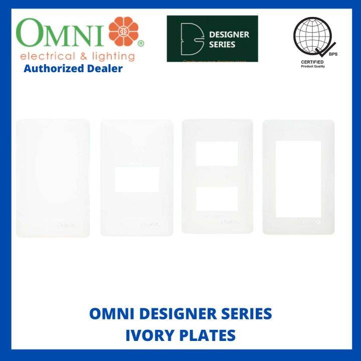 Omni Designer Series IVORY Plates Switches and Outlets Lazada PH