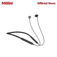 MIIIW Sport Earphone Hanging Neck Bluetooth Wireless Headset Running Waterproof IPX4 Intelligent Wired Hanging Inear Headset