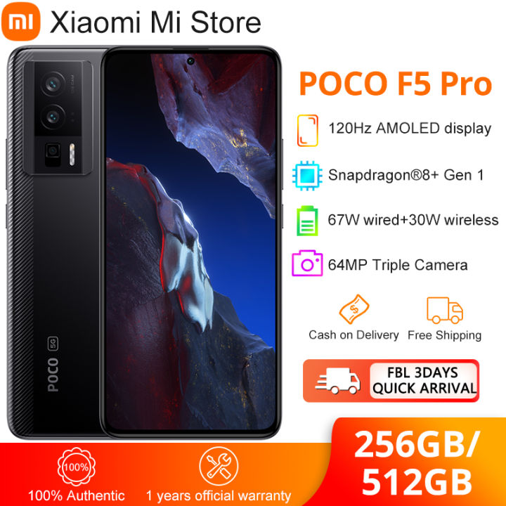 POCO F5 Pro 5G 256GB/512GB Snapdragon®8+ Gen 1 6.67