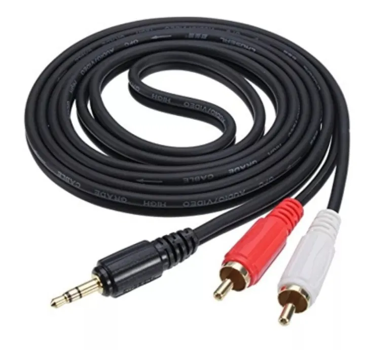 as a result film Explosives WEITECH Kabel Aux Jack Audio 3.5 mm To 2 Rca Male 2 in 1 Panjang 1,