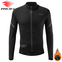 RION Winter Man Cycling Maillot MTB Jersey Bicycle Clothing Long Sleeve Enduro Motorcross T-Shirt Clothes Bike Tricuta Jumper