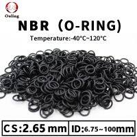 【DT】hot！ CS2.65mm ID6.75-100mm NBR O Gasket Thickness and Wear Resistant Automobile Nitrile Rubber O-Ring