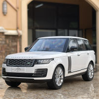 118 Range Rover กีฬารถรุ่น Diecast โลหะของเล่น Off-Road รถจำลองเสียงและแสงเด็กของขวัญ