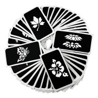 【YF】 10pcs/20pcs Tattoo Sticker Popular Small Stickers Henna Stencils Body Painting Stencil Paper Temporary Waterproof