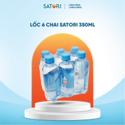 Lốc 6 chai nước suối 350ml - Công Nghệ Hoàn Lưu Khoáng 1 chai 350ml