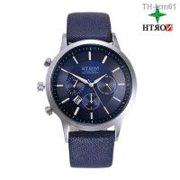 ⌚ นาฬิกา NORTH watches multi-functional waterproof leisure fashion electronic mens sport watch students leather