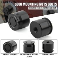 ☄ For Harley Sportster Softail Dyna Touring Roadking Electra Glide 1996-2023 Motorcycle Seat Screw Mounting Nut Bolt 1/4-20 Thread