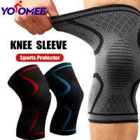 Yoomeeผ้ารัดเข่า 1 คู่Athletics Knee Compression Sleeves Supportใช้สำหรับวิ่งจ๊อกกิ้งกีฬาบรรเทาอาการปวดข้อโรคข้ออักเสบและบาดเจ็บRecovery Thigh Wrap