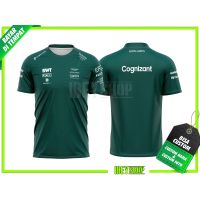 [High quality inventory] F1 Formula One Team Aston Martin Cognizant Full Print T-Shirt