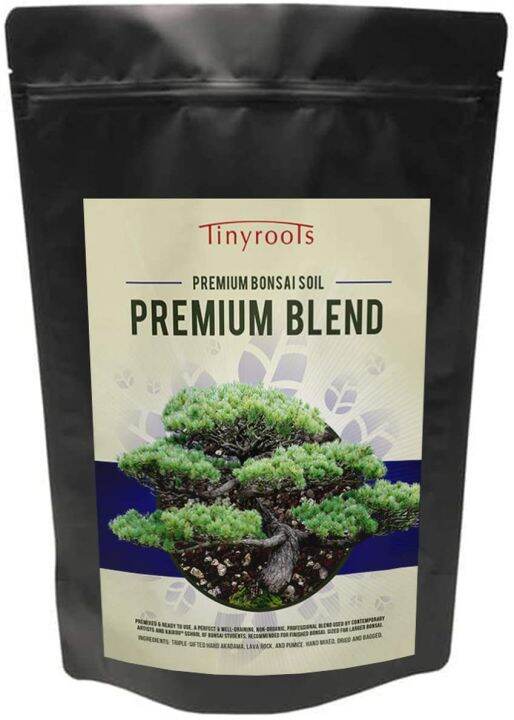 Tinyroots Premium Bonsai Tree Soil Organic Soil Mix, Excellent for